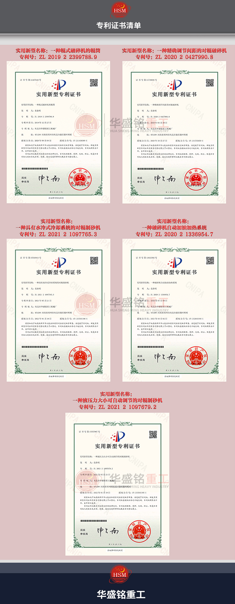 华盛铭辊皮专利g